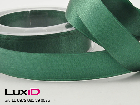Double face satin 59 green 25mm x 25m